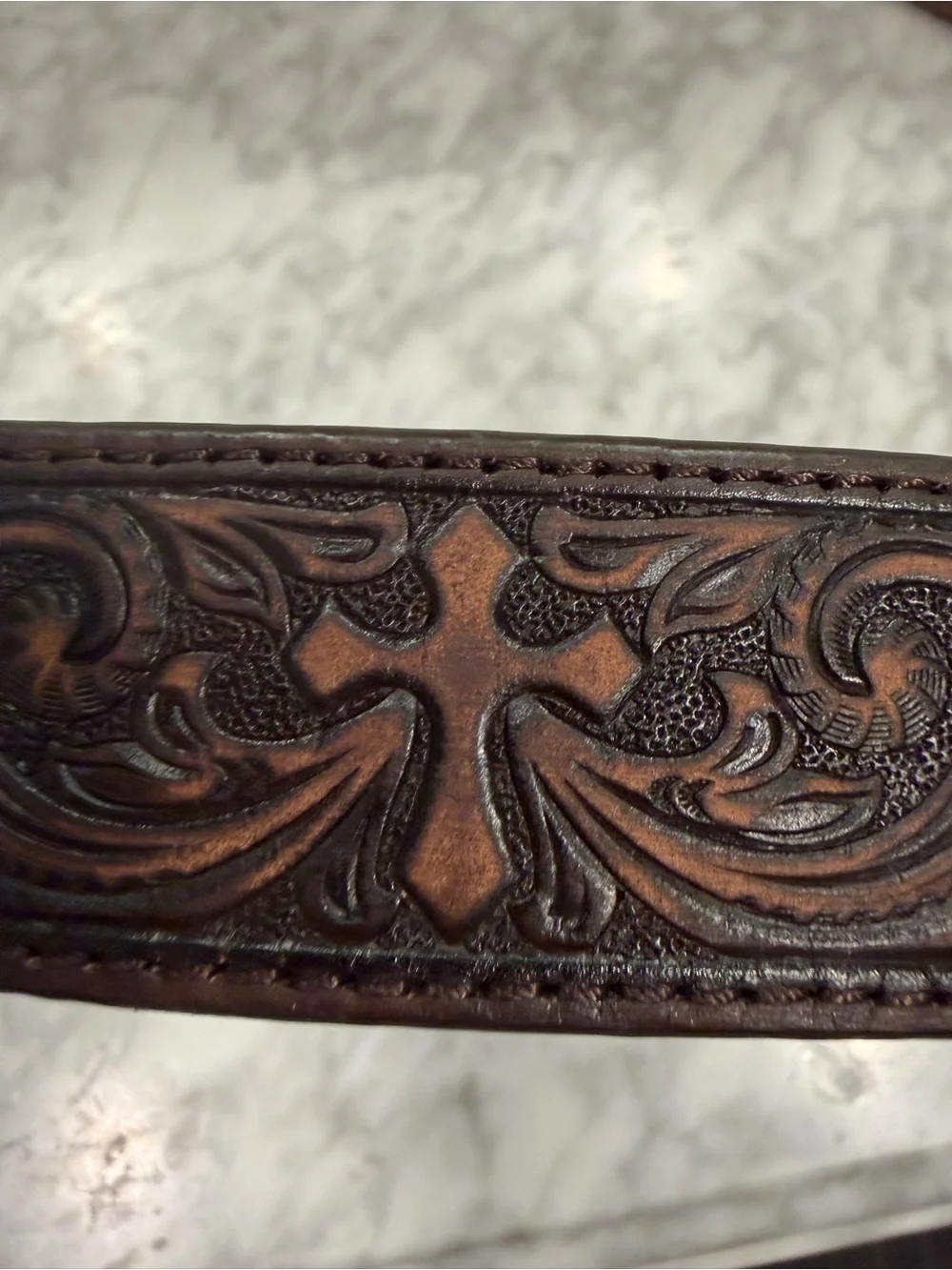 Turquoise Cross Women’s Belt - Picture 3 of 5